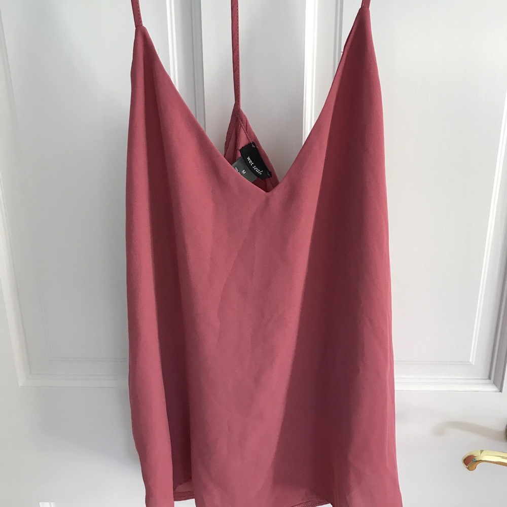 Wet seal racerback pink top