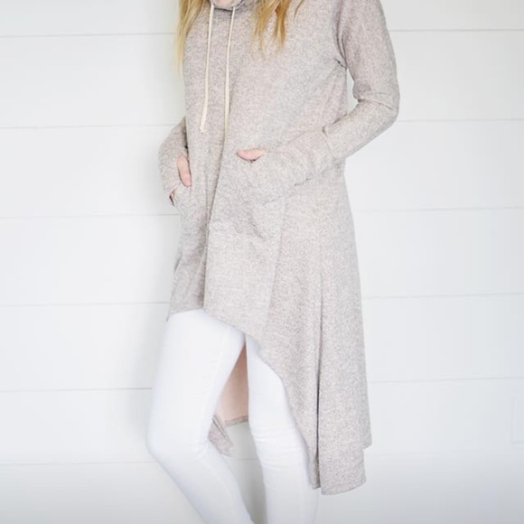 French Terry soft thumbhole top - Picture 4 of 6