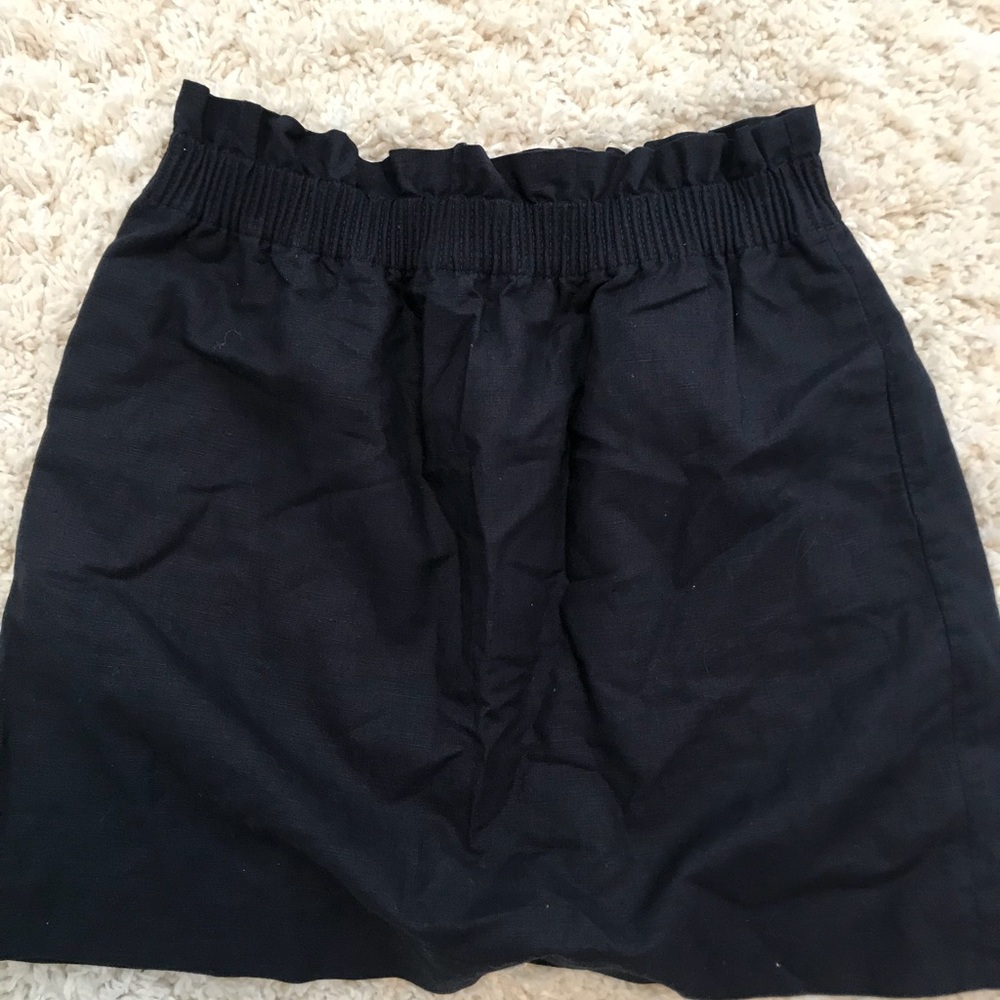 Jcrew navy skirt