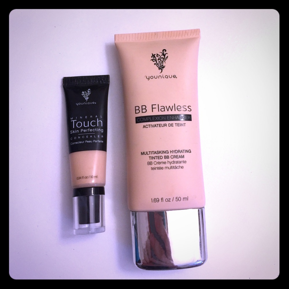 Lot of Younique Concealer & BB Flawless BB Cream