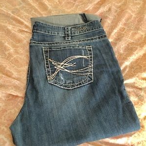 Silver brand crop jeans