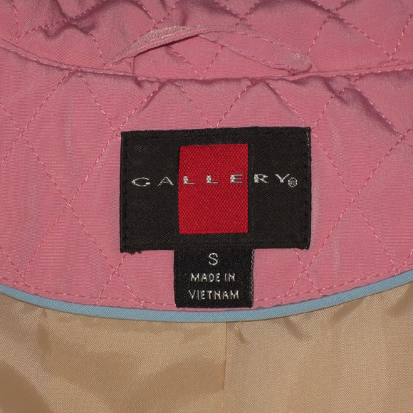 Gallery Quilted Lightweight Jacket Lined SMALL - Picture 6 of 7