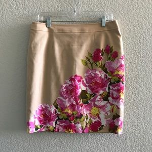 Halogen (Nordstrom) Floral Pencil Skirt