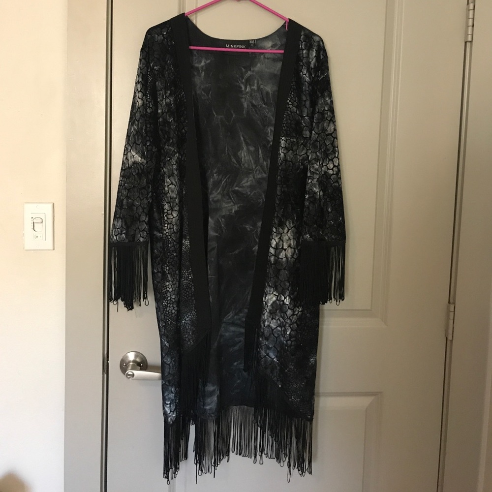 MINKPINK Croc Dead Gorgeous Kimono