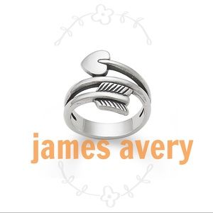 Arrow & Heart Ring-James Avery: Size 8