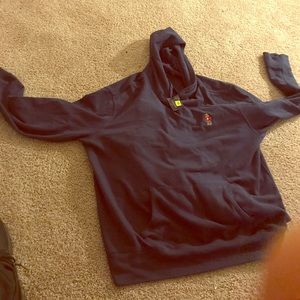 Polo bear hoodie navy