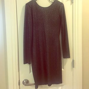 Shimmery black dress Shimmery black dress