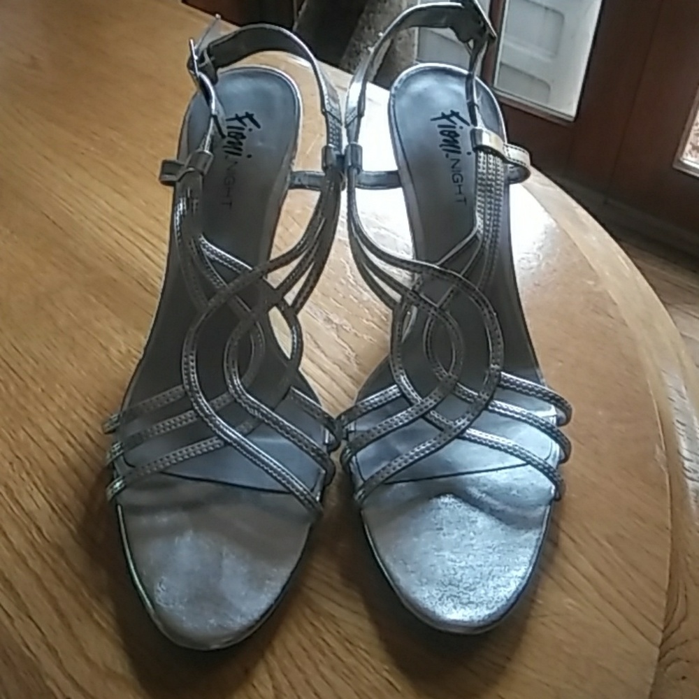 Silver Formal Heels