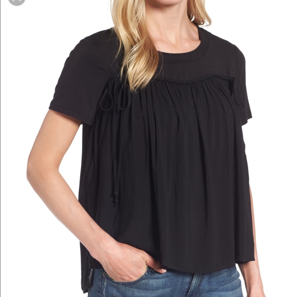 Caslon sweetheart Ruffle Tee