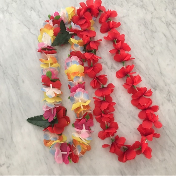 🎃 HALLOWEEN 🎃 hula girl flower lei necklace - Picture 1 of 3