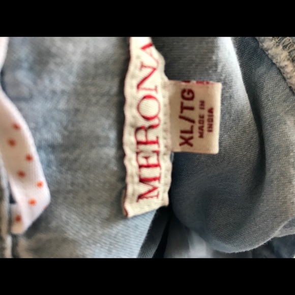 Denim long sleeve button down - Picture 2 of 2