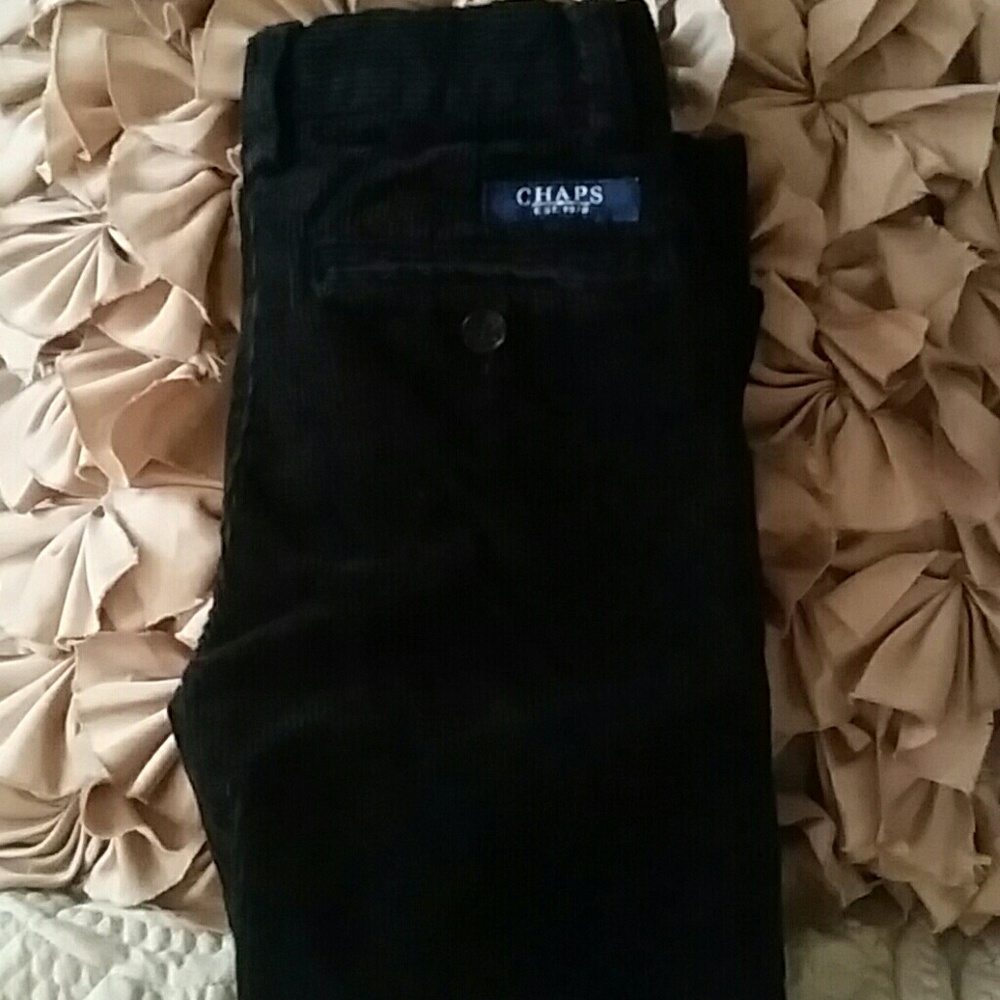 Black Corduroy Pants