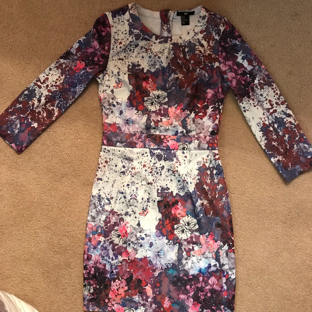H&M Jackie style silk dress