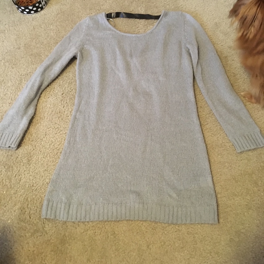 Short Knit sweater dress