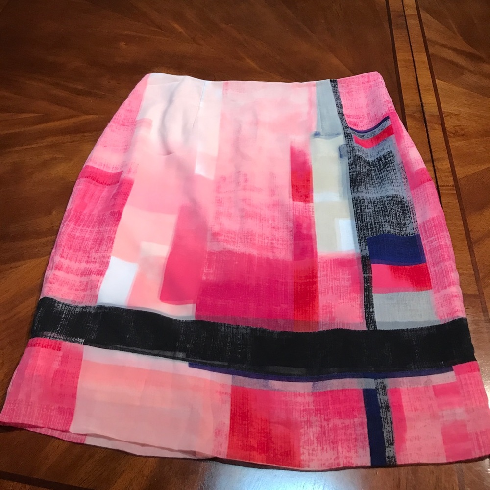 WHBM Silk Skirt