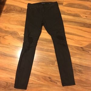 Black pacsun skinny jeans men's size 30X30