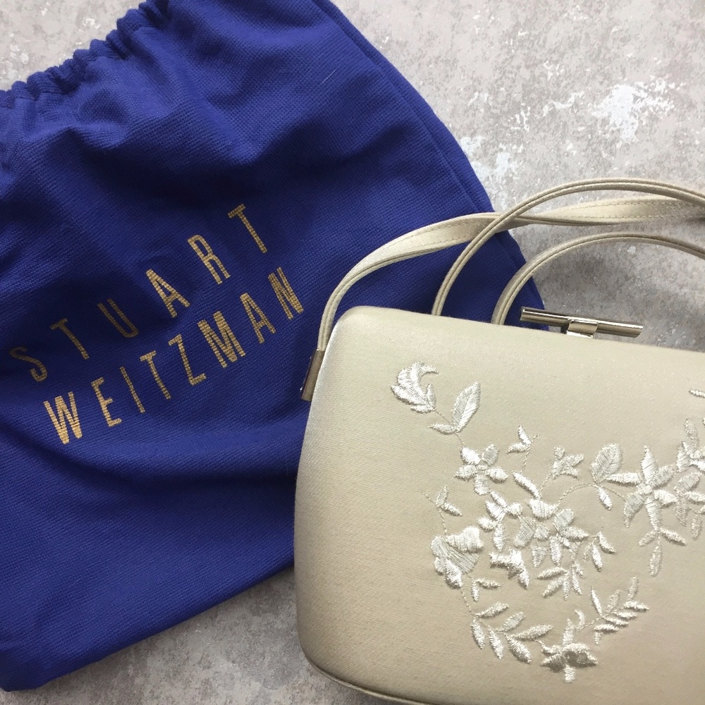 Stuart Weitzman Embroidered Purse