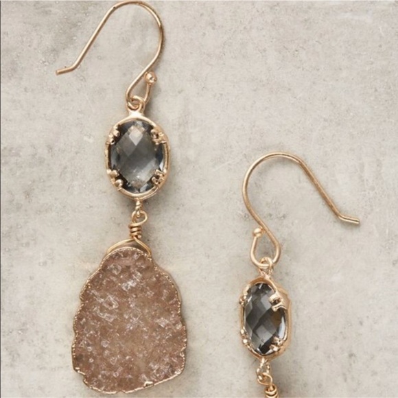 Anthropologie Jewelry - Gorgeous Anthropologie Reflection drop earrings