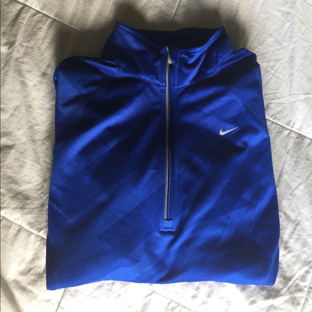 Nike dri-fit running/workout pullover