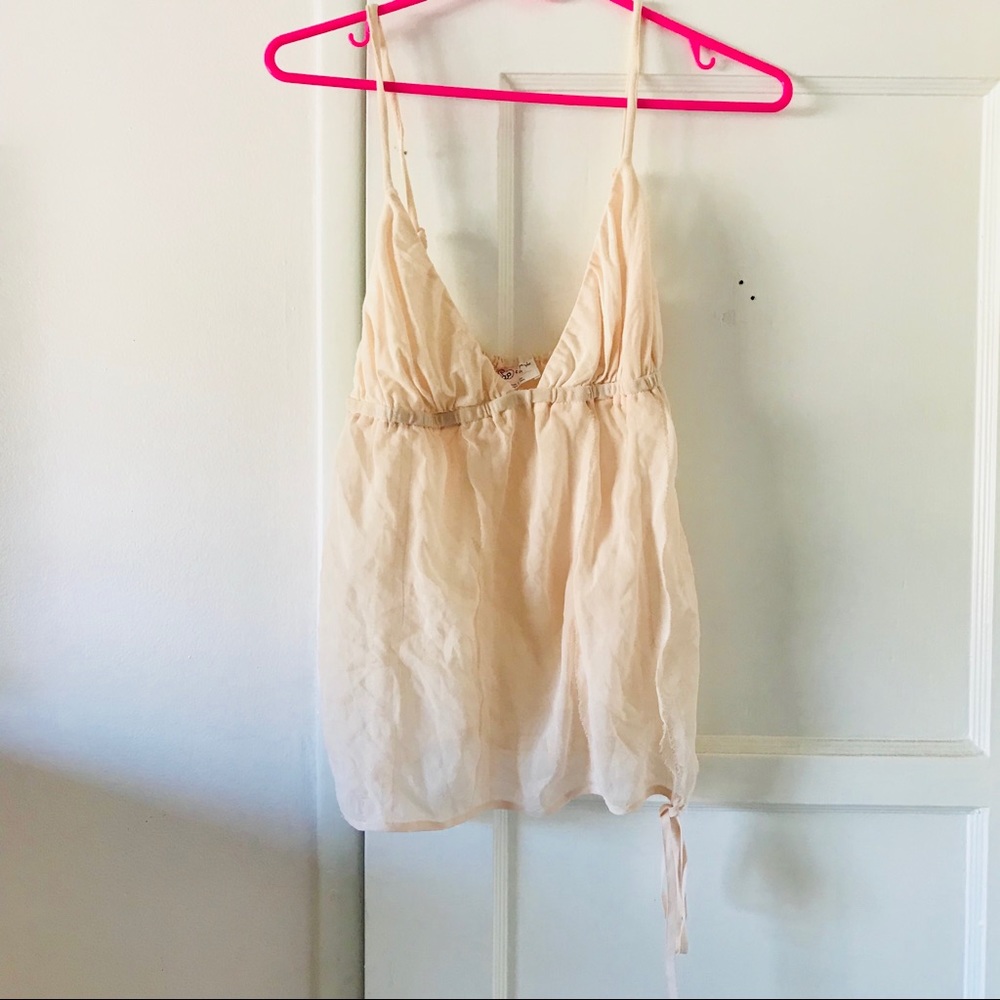 ❌SOLD❌ Free People silk top NWOT