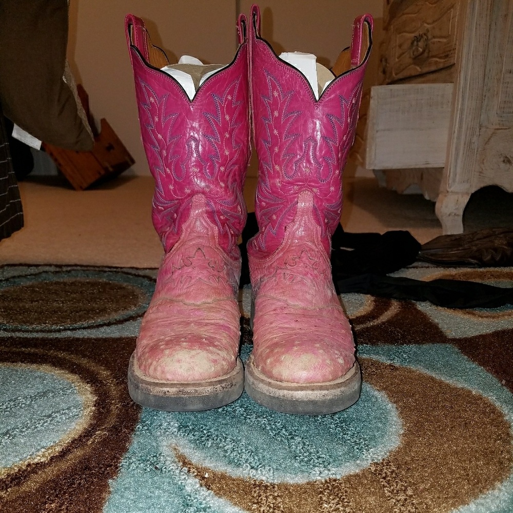 Pink Lucchese 2000 Womens boots