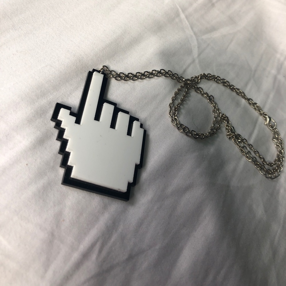 Windows Pointer Icon Necklace - image 1