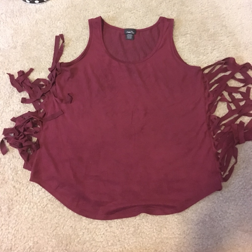 Suede Tank top