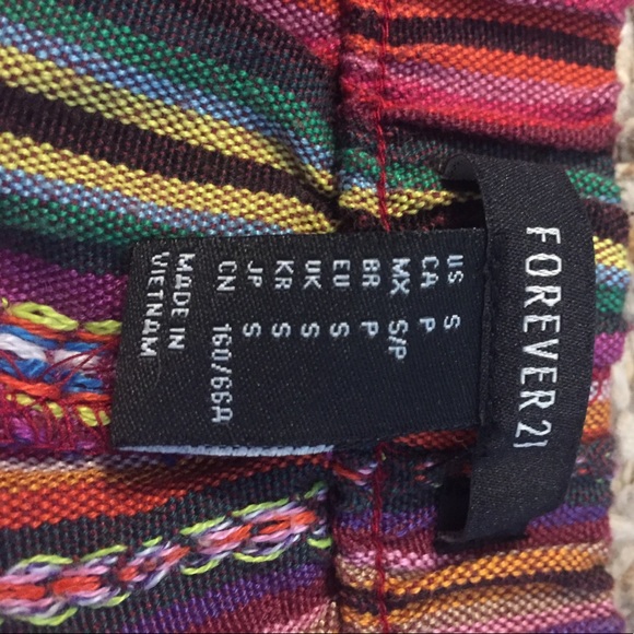 Forever 21 Hippie Shorts - Picture 2 of 3