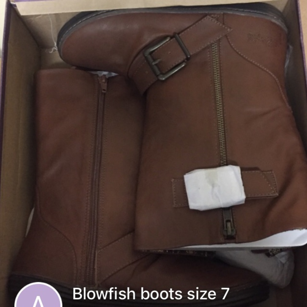 Blowfish boots size 7