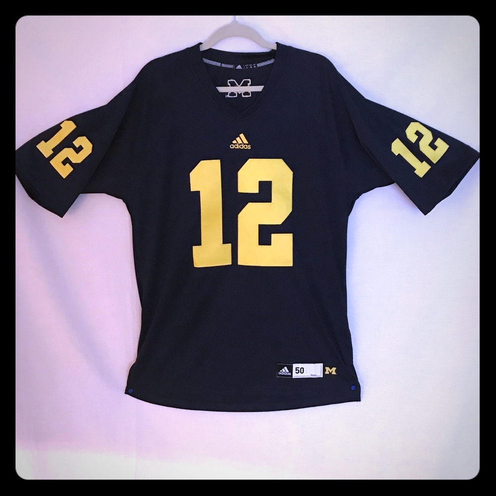 Authentic Adidas Michigan Jersey