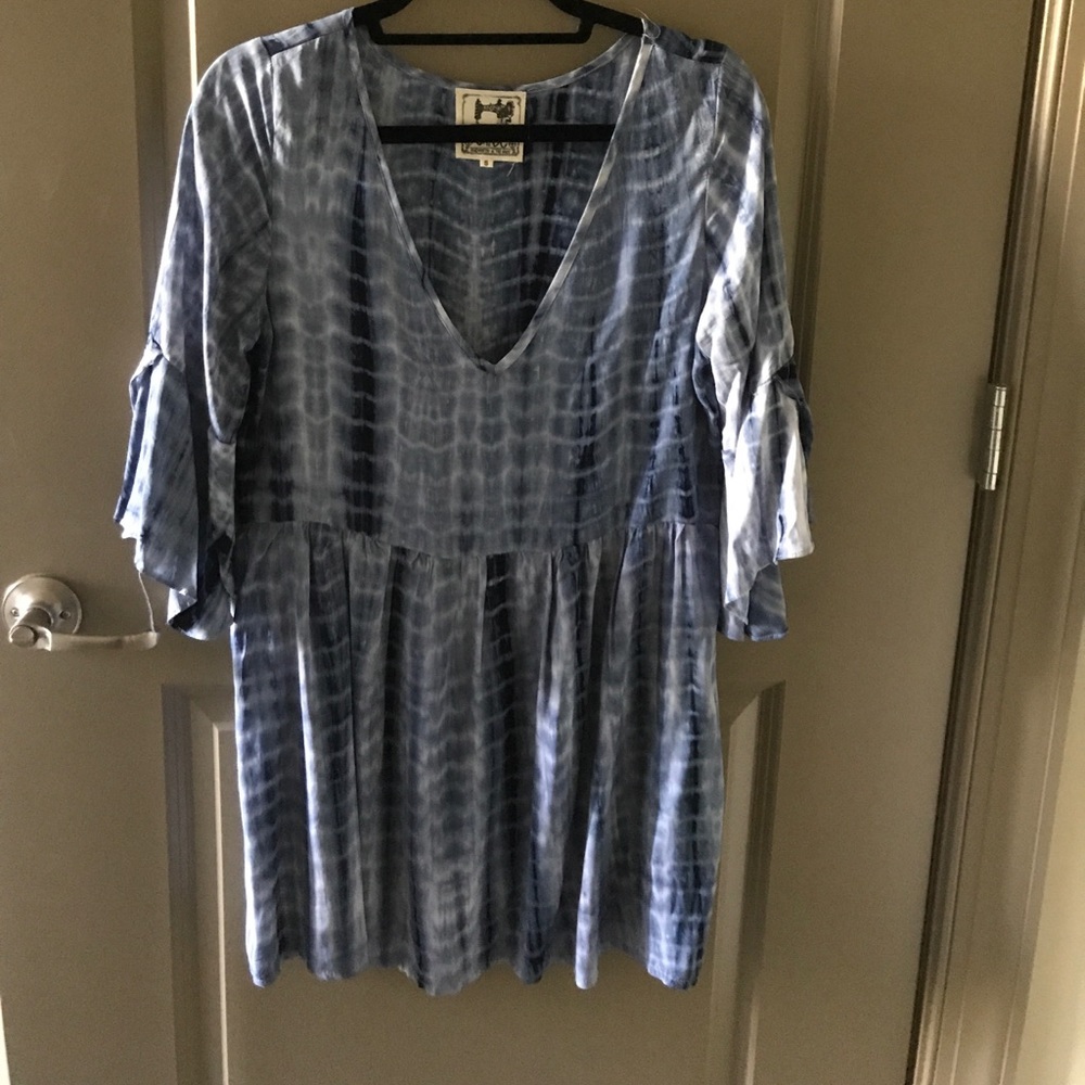 Boho chic flowy summer dress