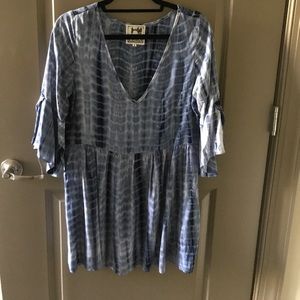 Boho chic flowy summer dress