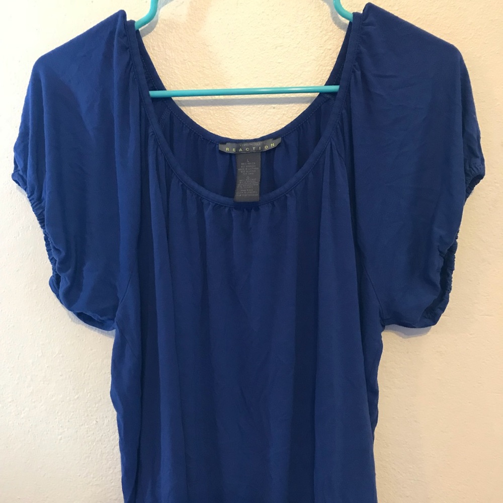 Nice blue top!