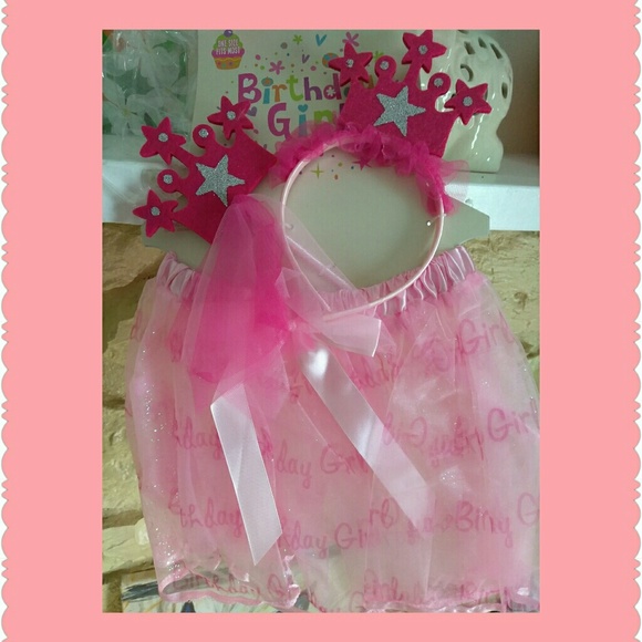 NWT Birthday Girl Princess Dress Up Set - Picture 2 of 6