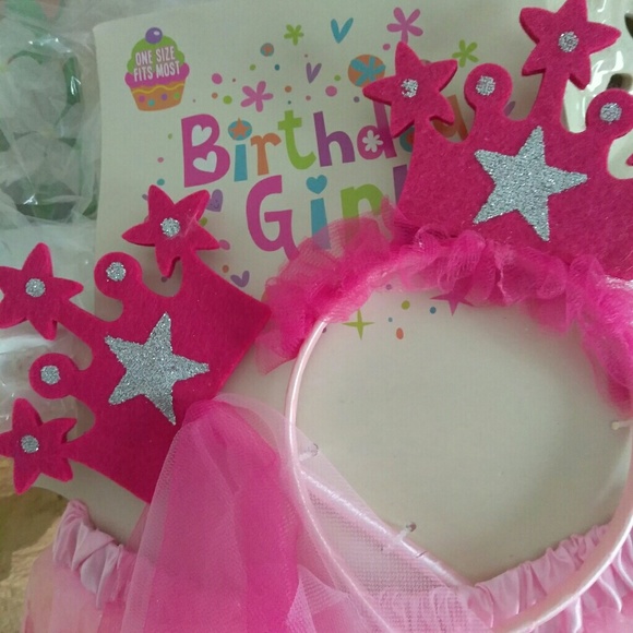 NWT Birthday Girl Princess Dress Up Set - Picture 4 of 6