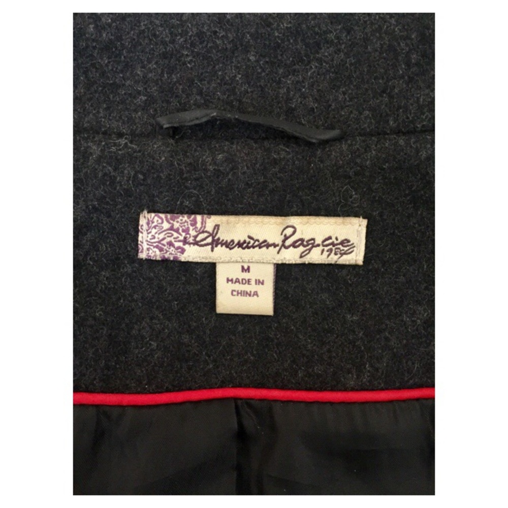 American Rag Charcoal Pea Coat - Picture 4 of 4
