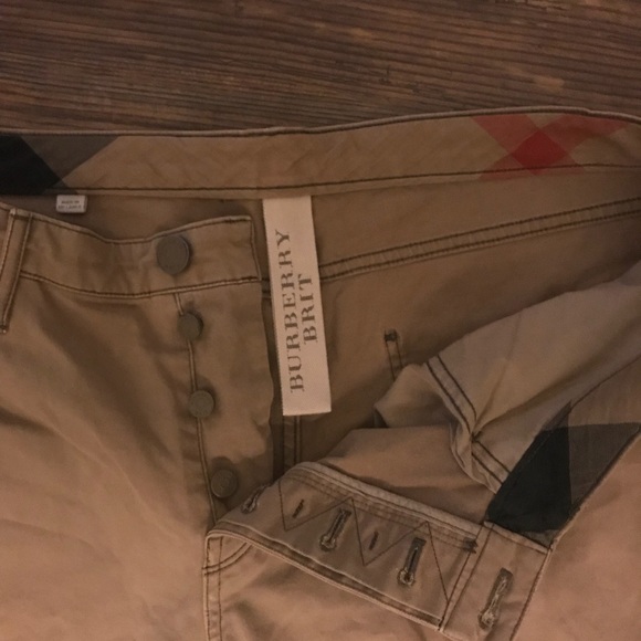 Burberry slim fit khakis - Picture 1 of 5