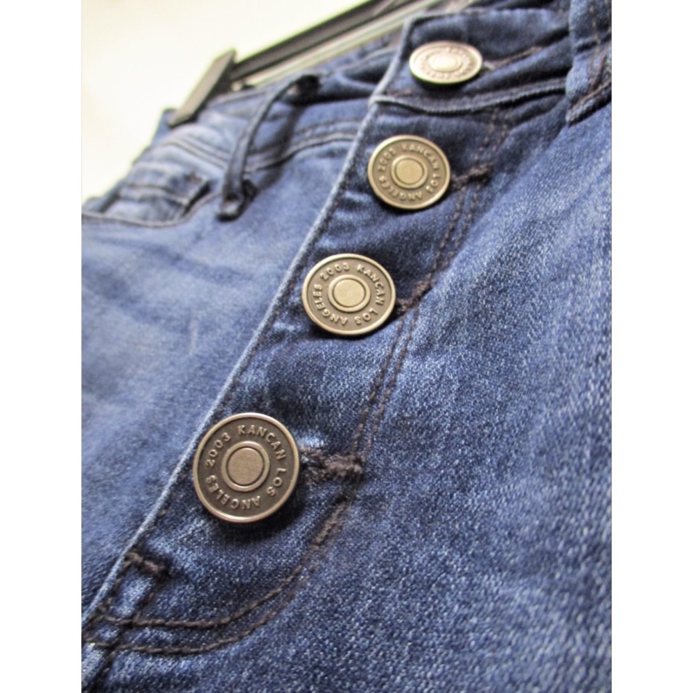 Button-Fly High Rise KanCan