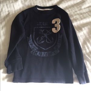 💙 Nautica Waffle Long Sleeve Shirt