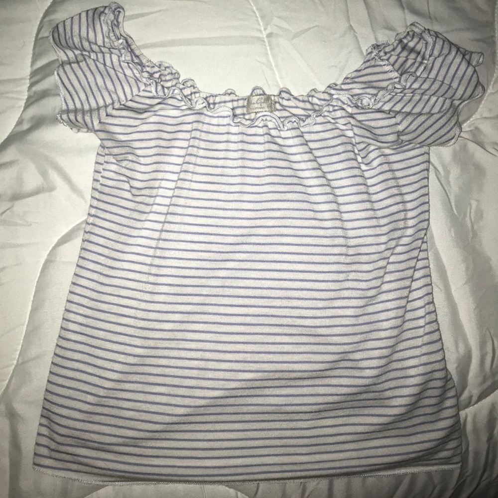 strapless brandy top