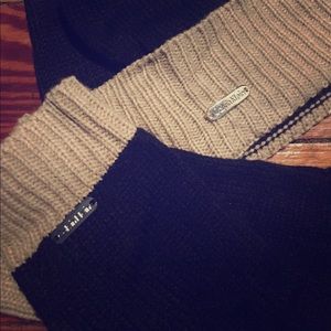 Hat with matching gloves