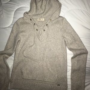 Wool hoodie