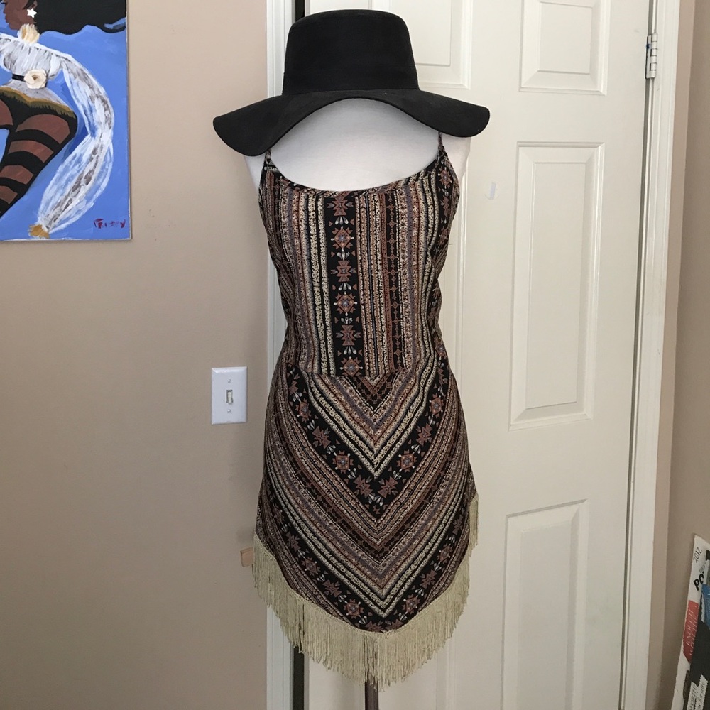 Dress w/ Fringes