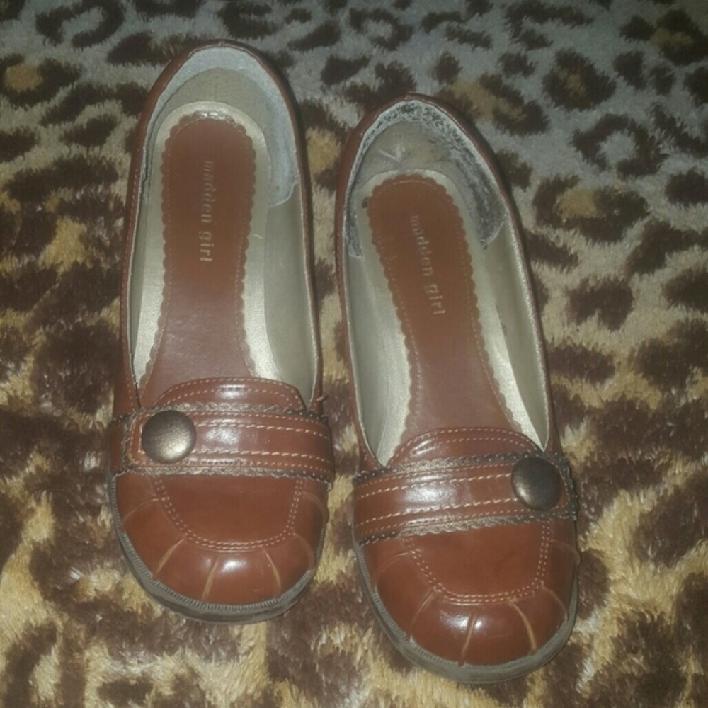 Madden Girl Chunky heel loafers