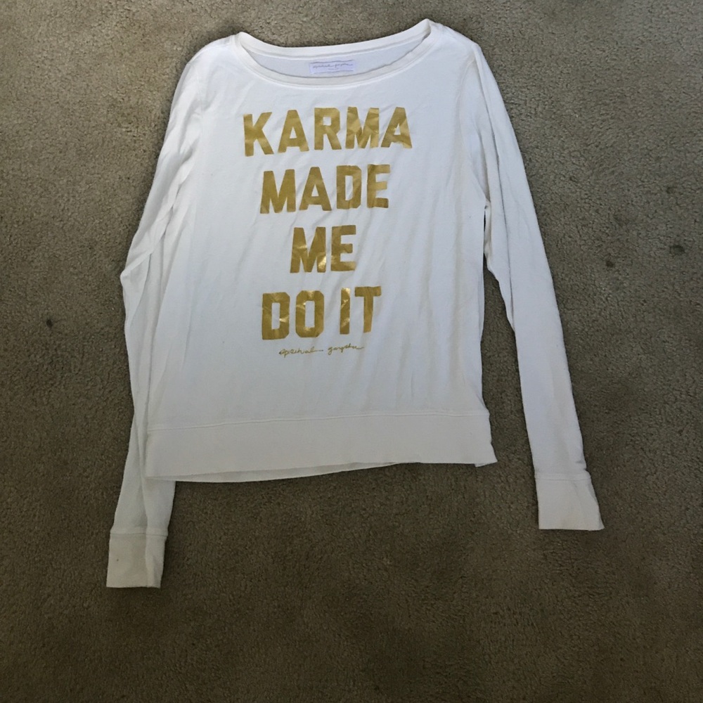 Comfy sorority all gangster sweater