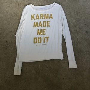 Comfy sorority all gangster sweater