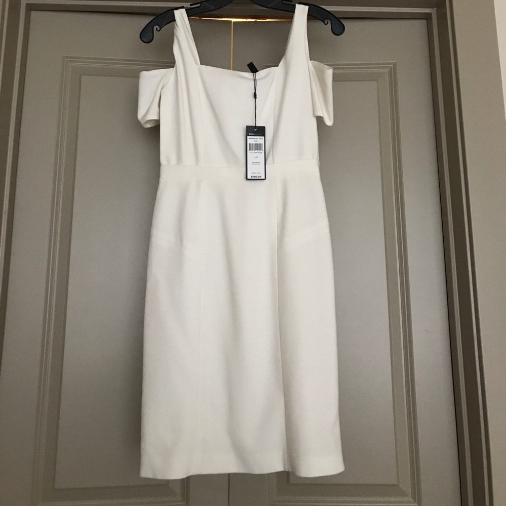BCBG off-white/cream dress