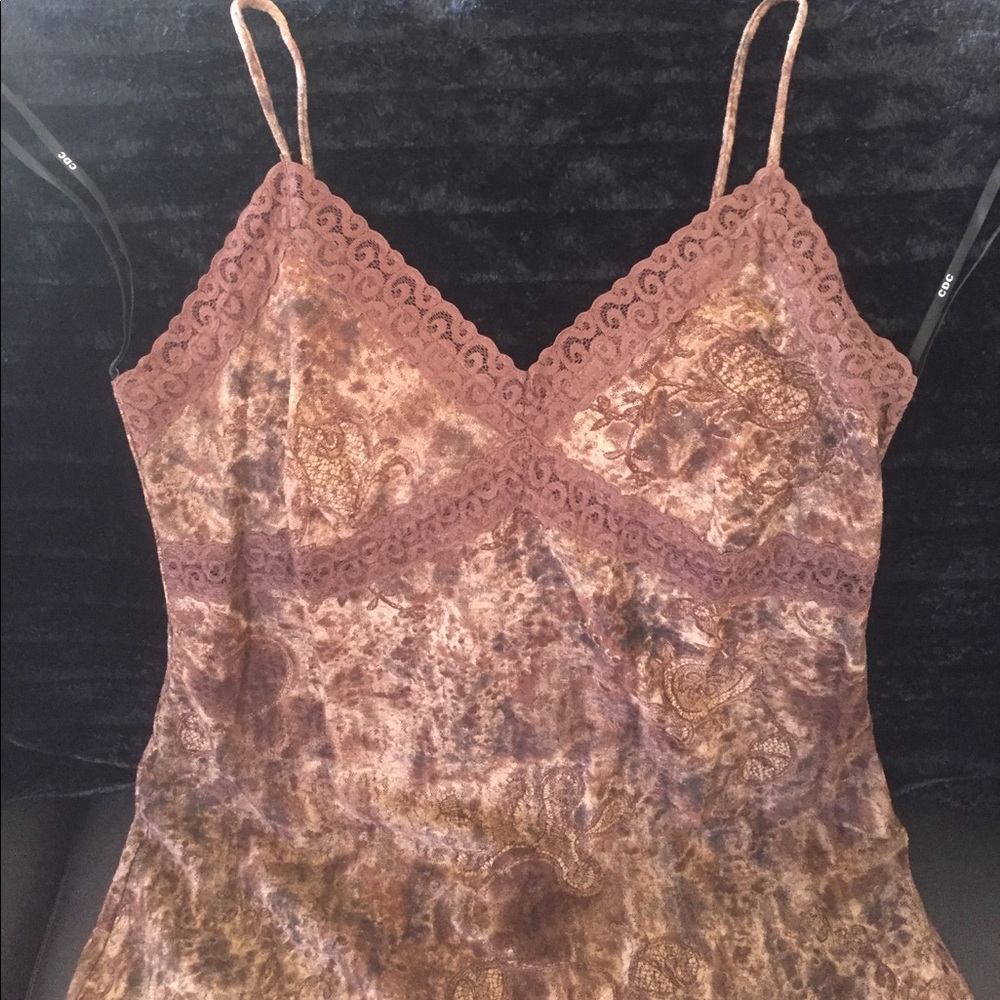 Sexy Lacy Chocolate Sundress Size 14 (stretch)