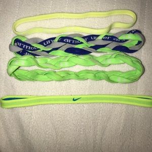Nike/ Under Armor Headband Bundle