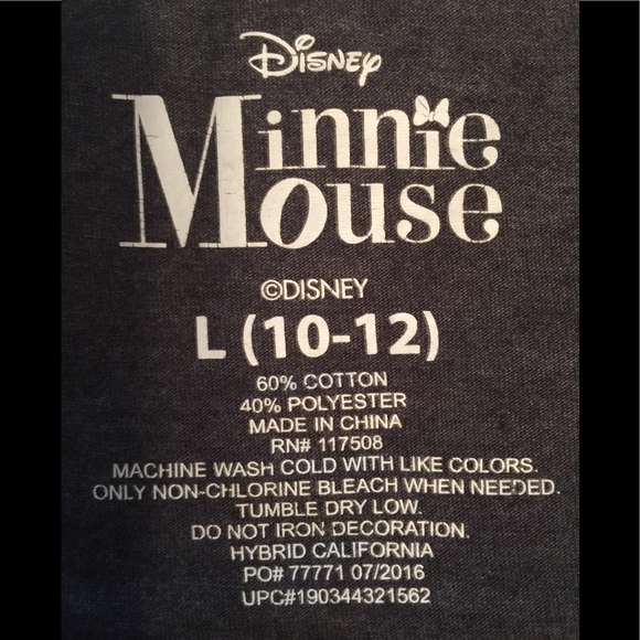 Girls Disney Minnie Mouse Shirt - Picture 3 of 3